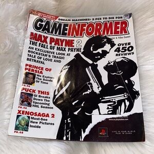 Vintage game informer magazine